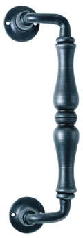 2513 Curved Galbusera Pull Handle Wrought Iron