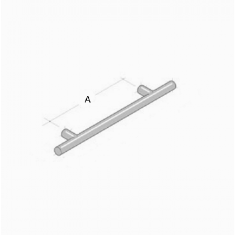 252 pba Pull Handle in Stainless Steel AISI 316L