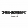 2558 Wrought Iron Horizontal Bolt Handmade for Doors Lorenz Ferart