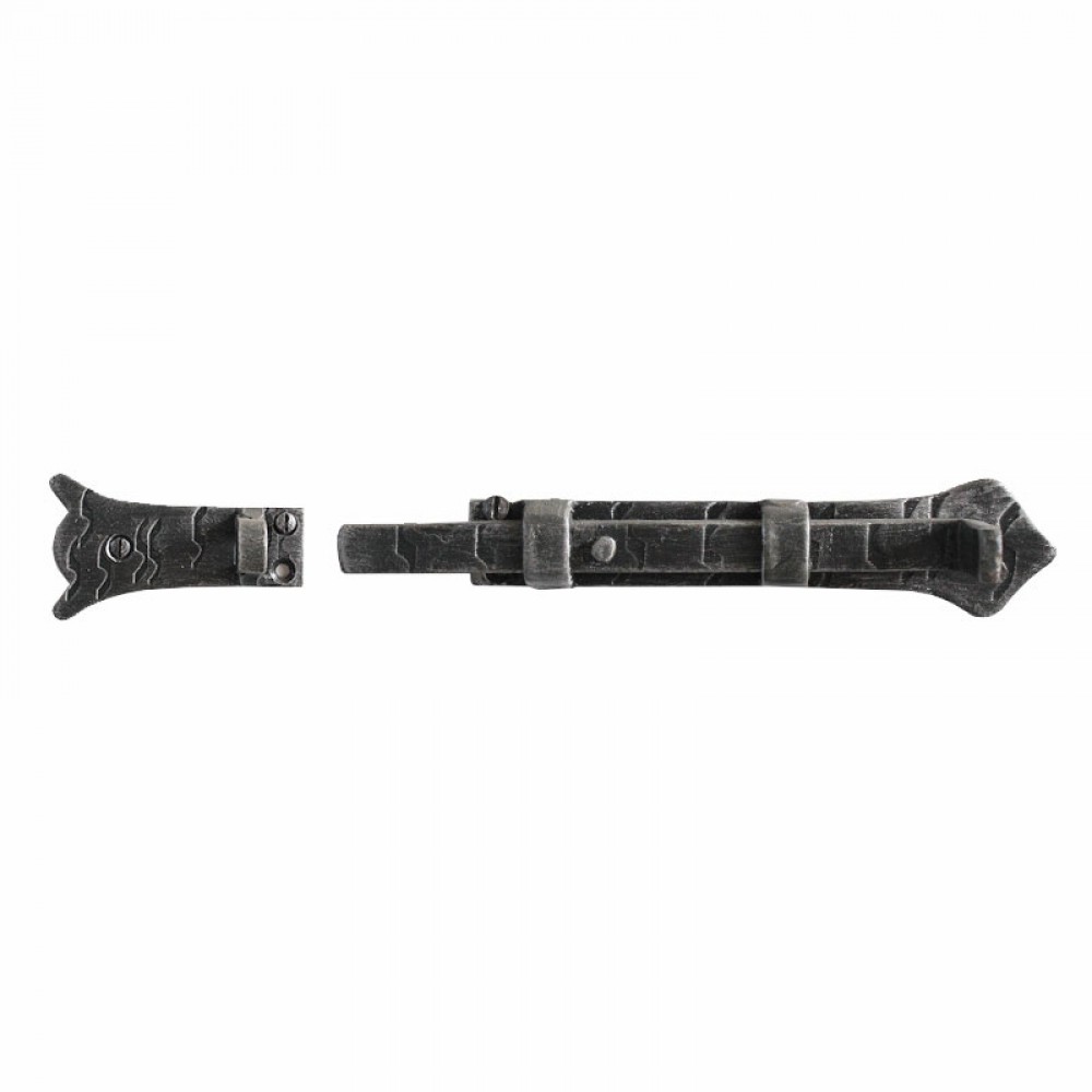 2610 Wrought Iron Horizontal Bolt Handmade for Doors Lorenz Ferart