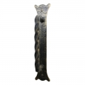 2614 Braid Shape Wrought Iron Pull Handle for Doors Lorenz Ferart
