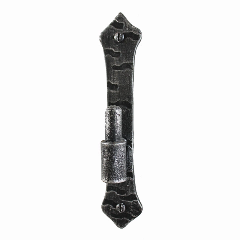2619 Hinge with Plate Wrought Iron for Antique Furniture Lorenz Ferart