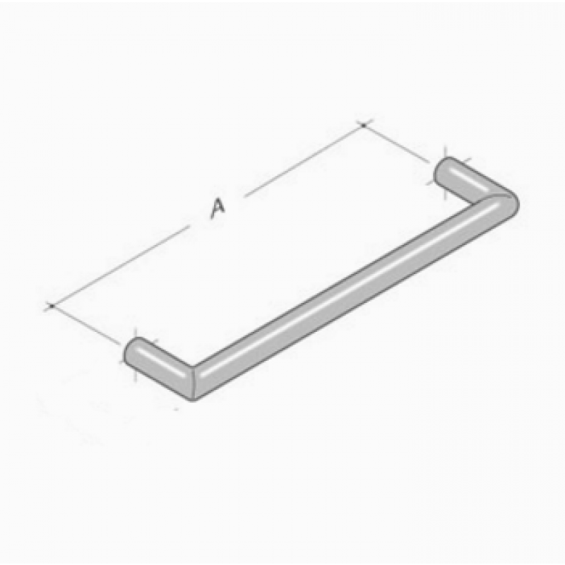 267 pba Pull Handle in Stainless Steel AISI 316L