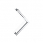 200Q-101 pba Pull Handle in Stainless Steel AISI 316L with Square Profile