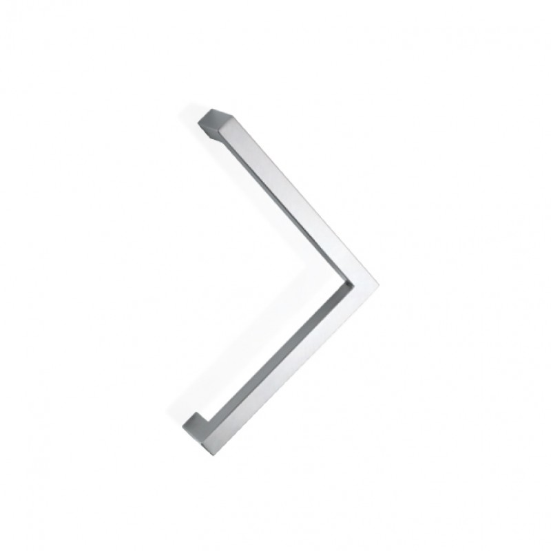 200Q-101 pba Pull Handle in Stainless Steel AISI 316L with Square Profile