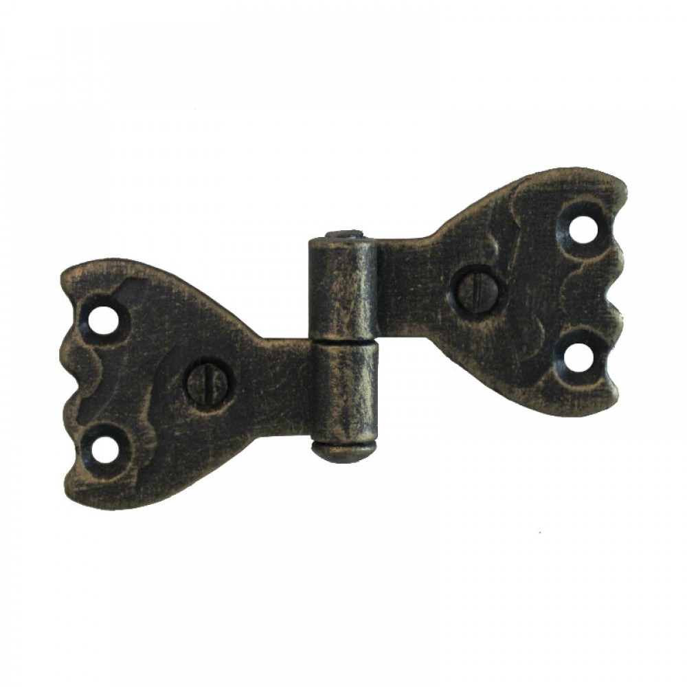 3063 Wrought Iron Double Hinge for Furniture Lorenz Ferart