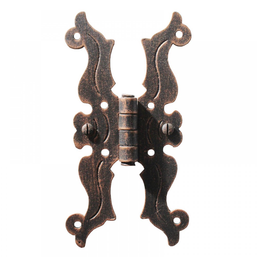 3072 Wrought Iron Double Hinge for Furniture Lorenz Ferart