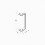 YOD.500 pba Handle Leather and stainless steel AISI 316L
