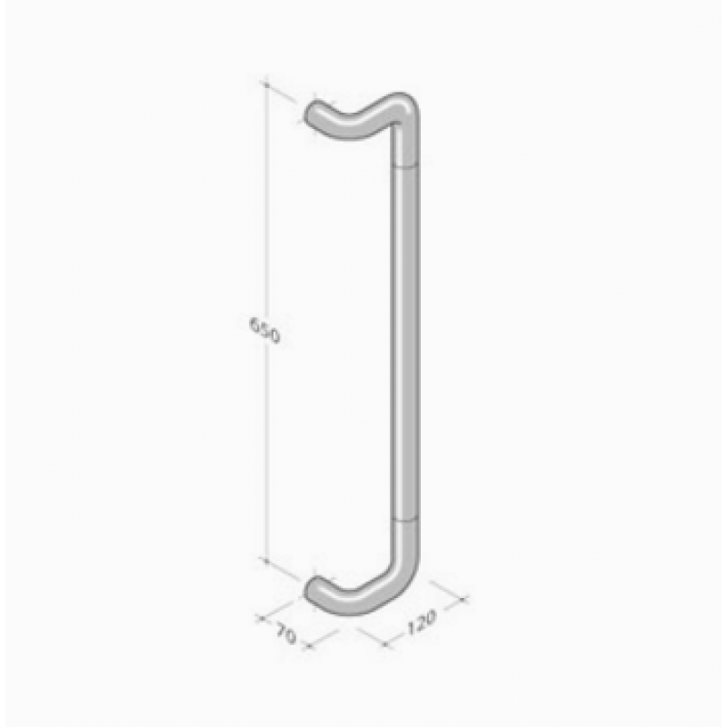 YOD.500 pba Handle Leather and stainless steel AISI 316L