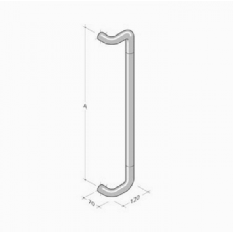 YOD.500 pba Handle Leather and stainless steel AISI 316L