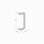 307 pba Pull Handle coloured Polyamide