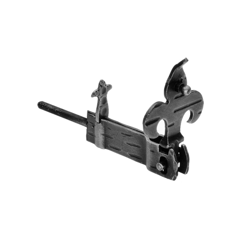 315/V Shutter holder Giglio 90x30x18mm Galbusera Wrought Iron