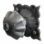 3180 Circle Knob Wrought Iron Furniture Handle Lorenz Ferart