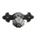 3183 Circle Knob Wrought Iron Furniture Handle Lorenz Ferart