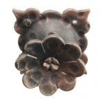 3186 Circle Knob Wrought Iron Furniture Handle Lorenz Ferart