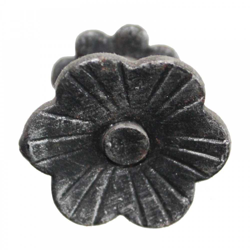 3189 Circle Knob Wrought Iron Furniture Handle Lorenz Ferart