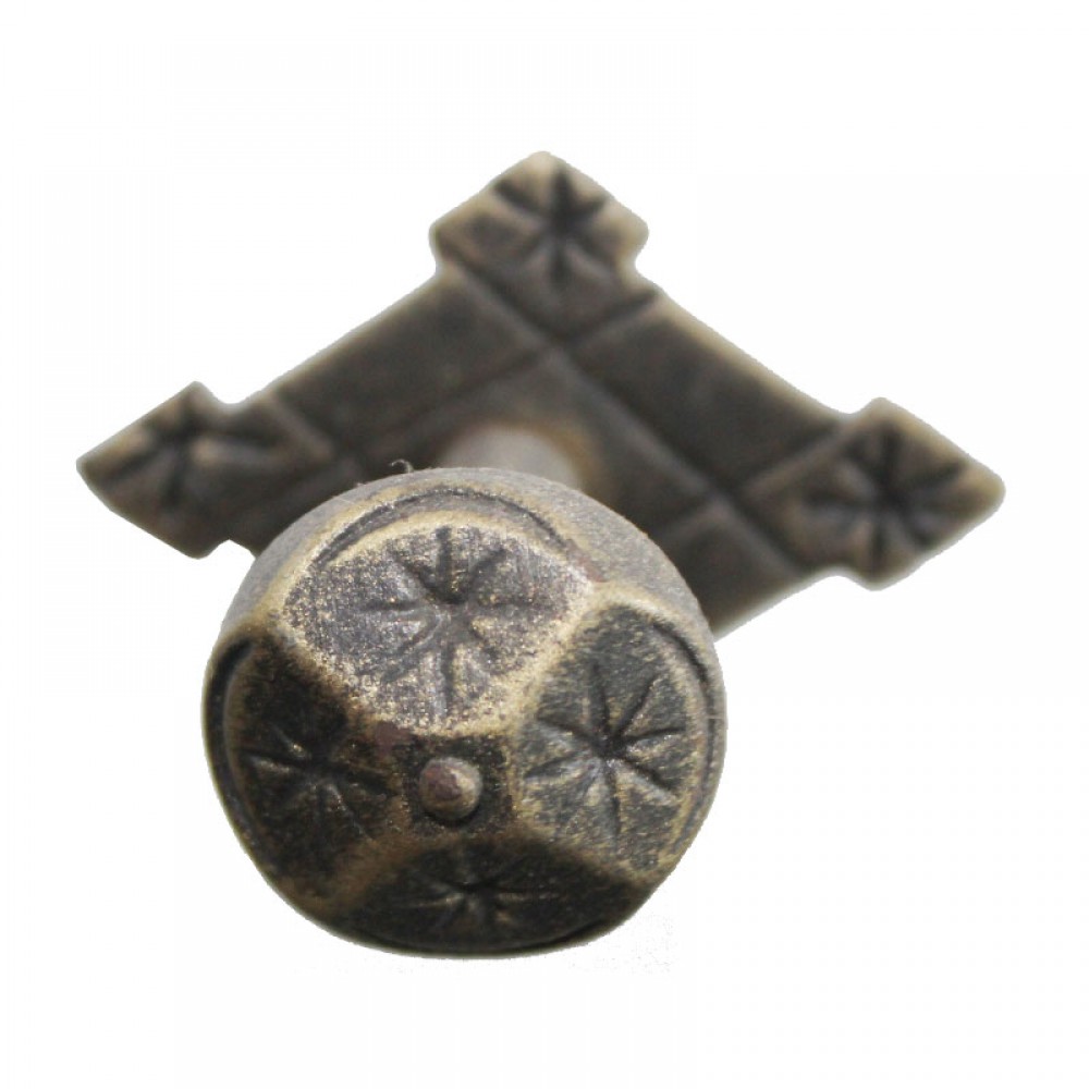 3191 Circle Knob Wrought Iron Furniture Handle Lorenz Ferart