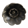 3218 Rose Flower Knob Wrought Iron Furniture Handle Lorenz Ferart