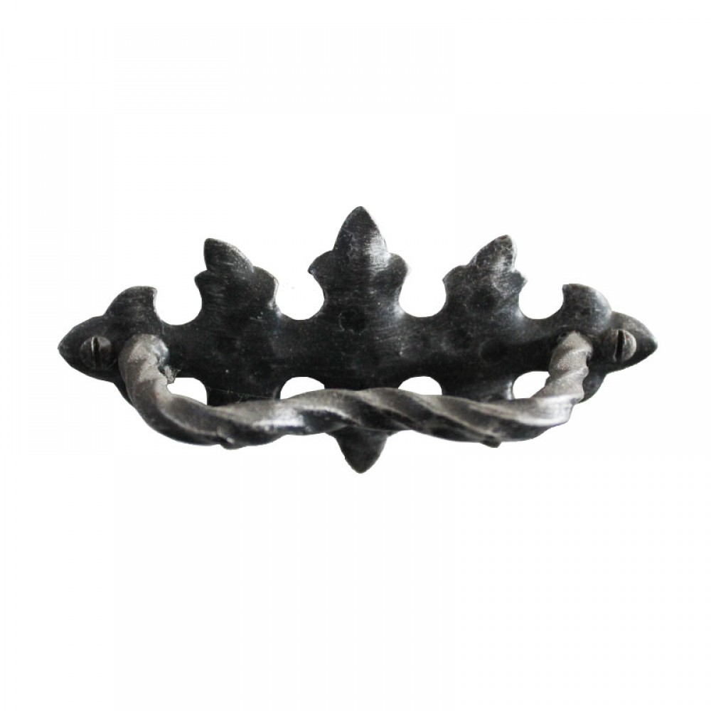 3228 Castle Style Wrought Iron Furniture Handle Lorenz Ferart