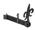 Wrought Iron Shutter Stoppers Giglio Galbusera 328 170x30x18mm