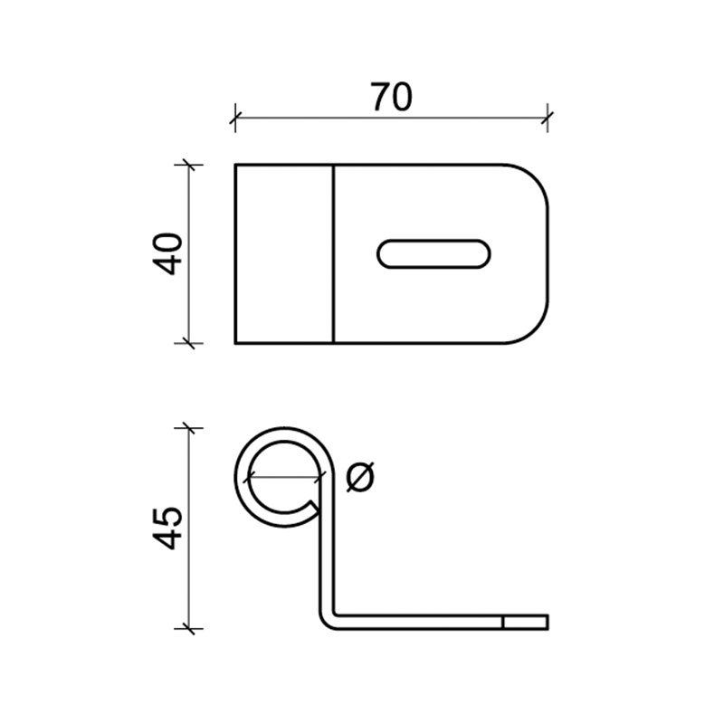 37 Square Bent CiFALL Hinge Aluminium Hardware For Shutters