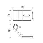 38 Bent CiFALL Bent Hinge Aluminium Hardware For Shutters