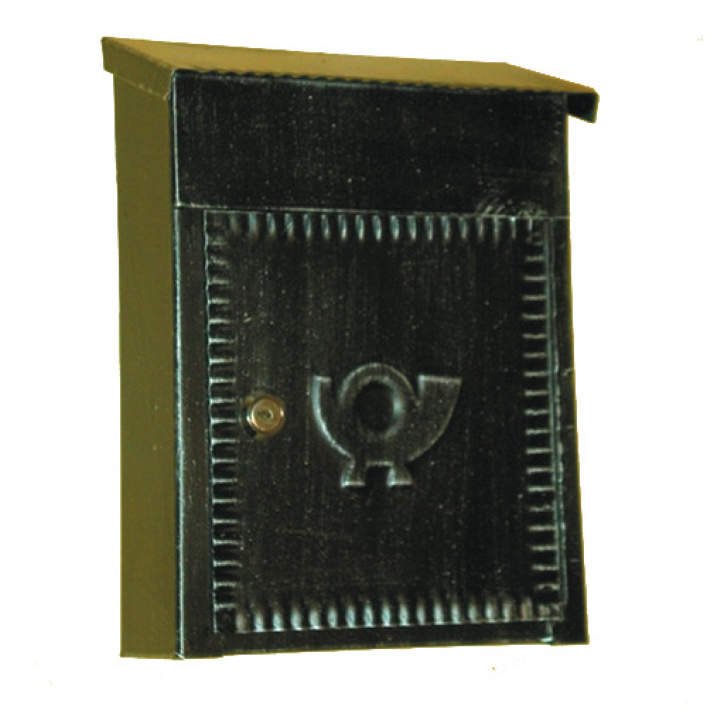 6003 Wrought Iron Handmade Mailbox Carrying Envelopes and Newspapers Lorenz