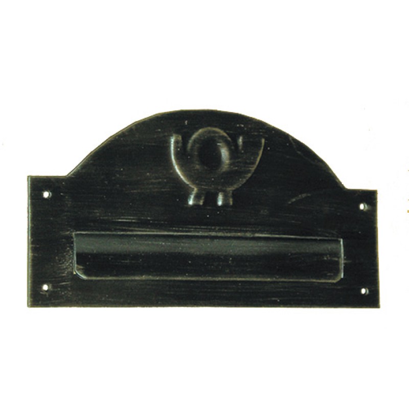 6021 Wrought Iron Handmade Hole for Mail Letters Lorenz Ferart