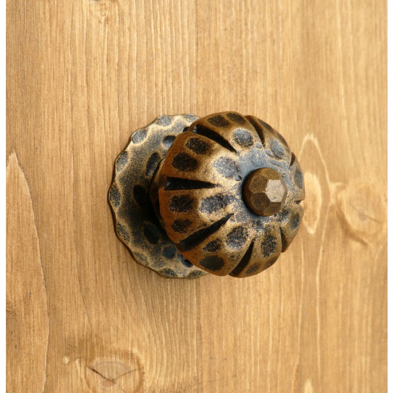 66 Door Knob Ø55 Diameter Artistic Wrought Iron