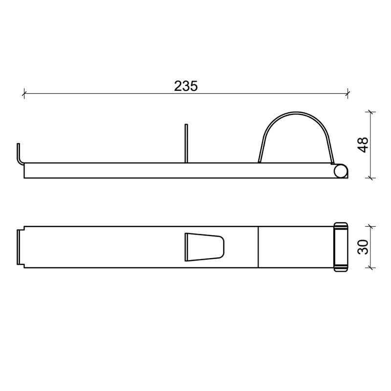 6 CiFALL Shutter Holder Roma Style Iron Hardware For Shutters