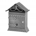 988 Galbusera Wall Mail Box Artistic Wrought Iron