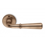 Accademia Bronze Door Handle on Rosette Perfect for Countryside House by Antologhia