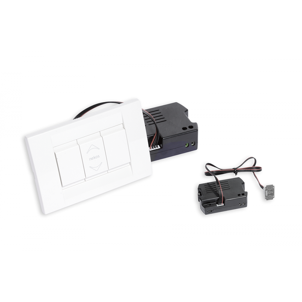 Electrical Feeder ALI’SW 24V Nekos with Bipolar Buttons Vimar White