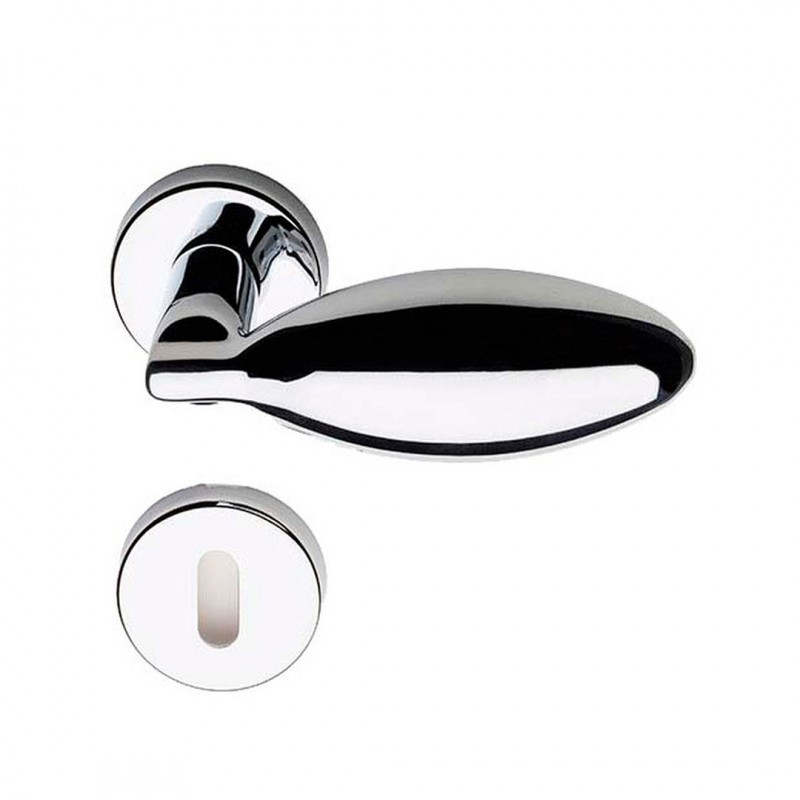 Amalfi Knob on Round Rose Brass Pfs Pasini i-Design