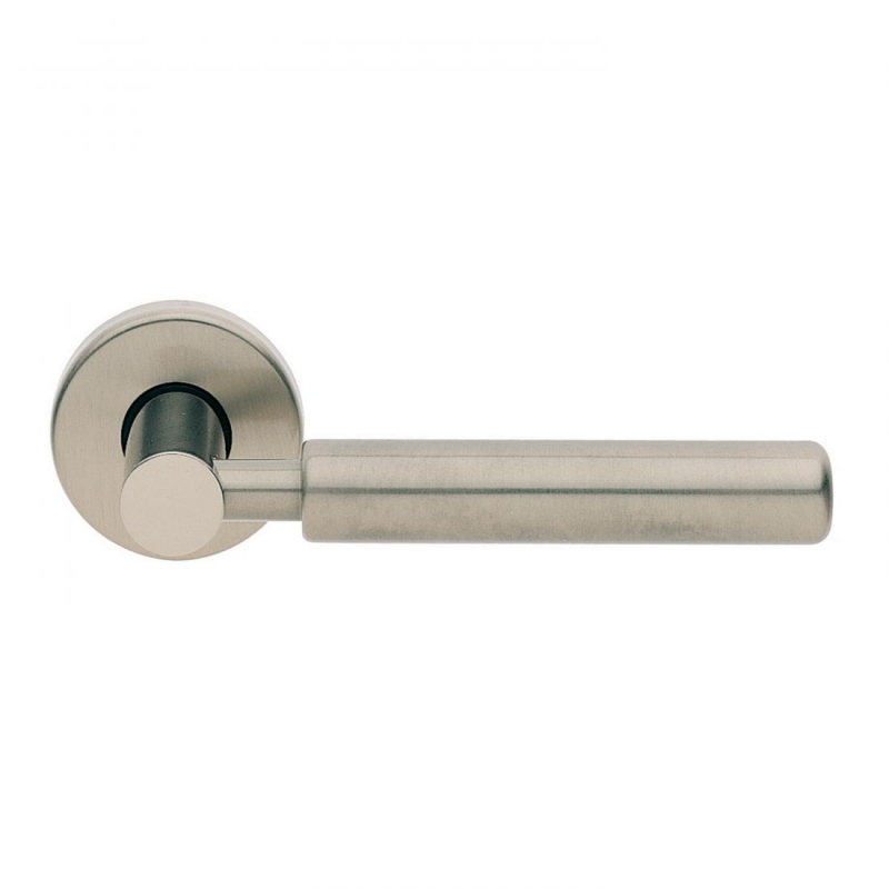 Amleto Design Manital Satin Nickel Pair of Door Lever Handles