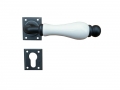 Amsterdam Galbusera Door Handle with Rosette and Escutcheon Plate