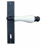Amsterdam Galbusera Door Handle with Plate