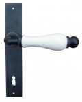 Amsterdam Galbusera Door Handle with Plate