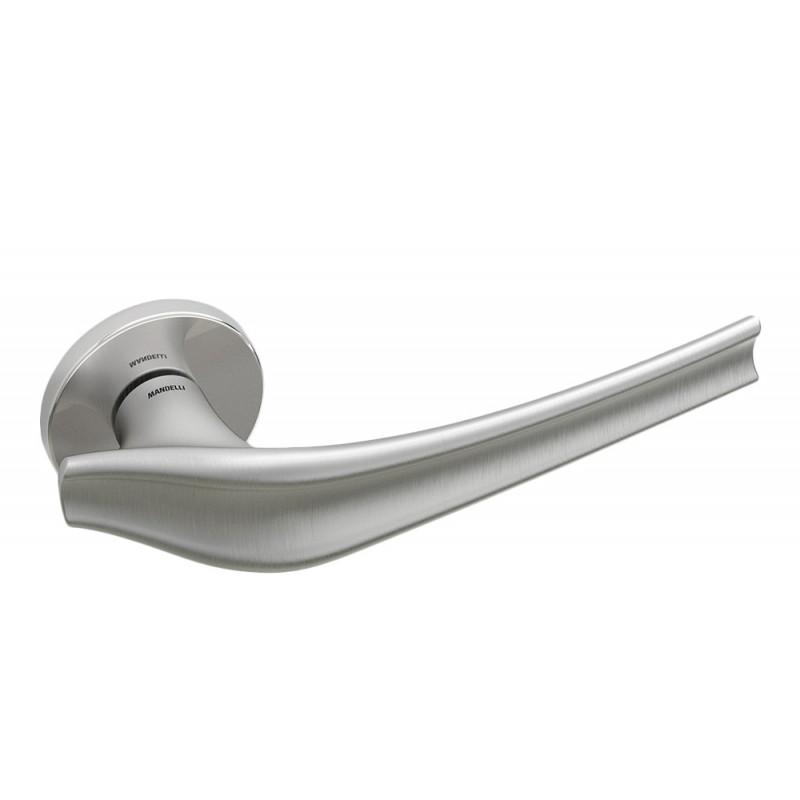 Aqualung Door Handle on Rosette by Archistar Marco Piva for Mandelli1953
