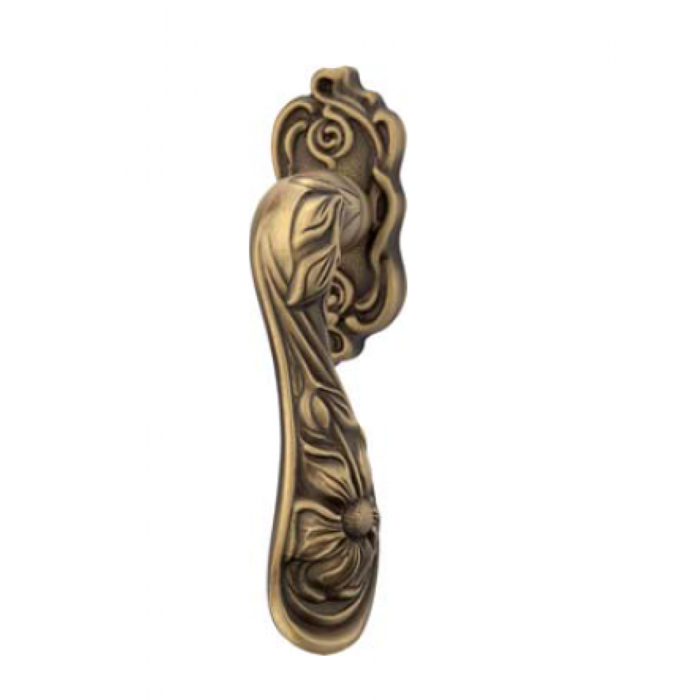 Arte Door Handle on Plate Linea Calì Vintage