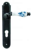 Athens Galbusera Door Handle with Plate