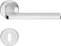 Axis Zincral Linea Calì Italian Door Handle with Round Rosette