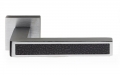 Barletta Leather Door Handle on Square Rosette Fashion Line PFS Pasini