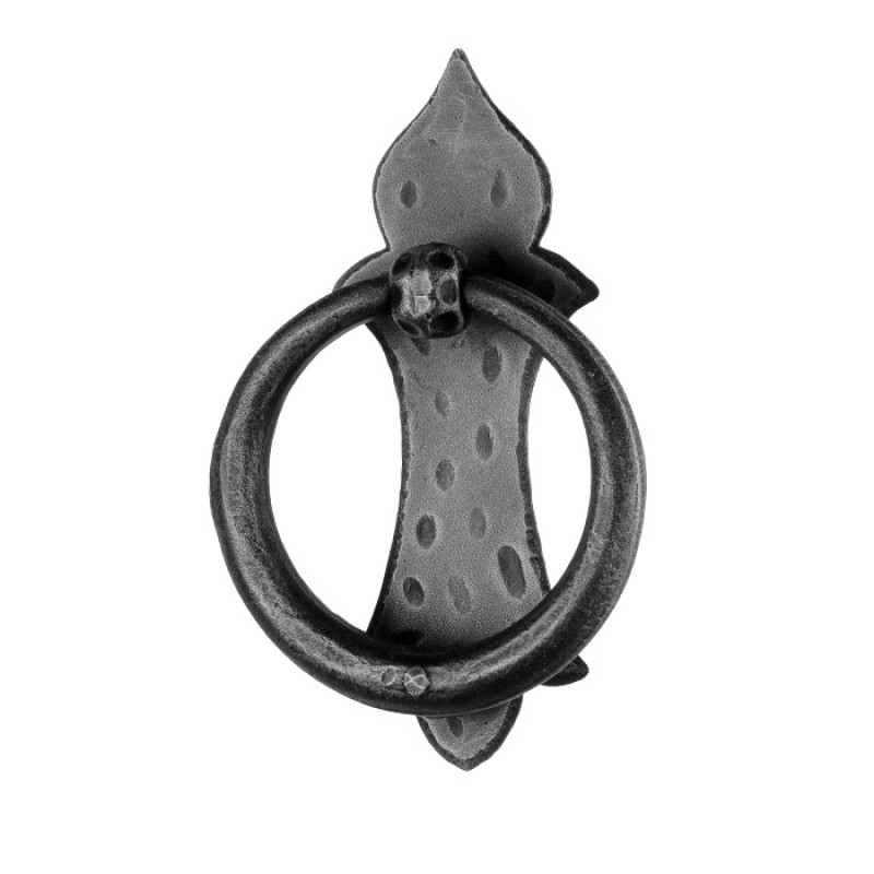 321 Door Knocker with Plate Galbusera Artistic Wrought Iron