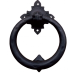 Sun Door Knocker with Ring Galbusera Wrought Iron