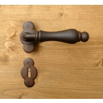 Berlino Galbusera Door Handle with Rosette and Escutcheon Plate