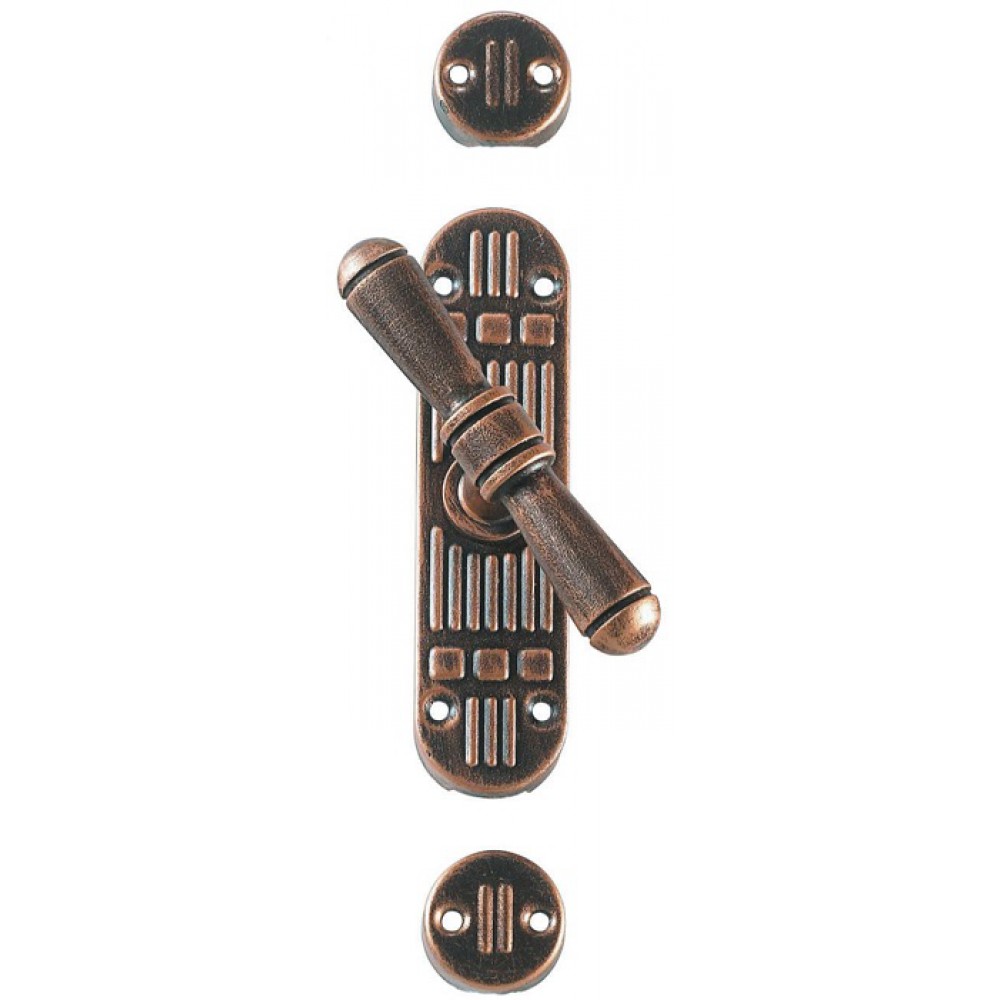Bern Galbusera Cremone Bolt for External Rod Wrought Iron