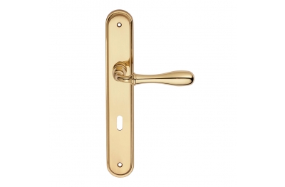 Beta Series Vintage forme Door Handle on Plate Frosio Bortolo Simple Design