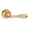 Beta Frosio Bortolo Vintage Door Handle on Round Rosette