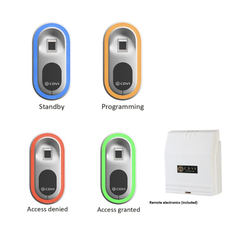 BIOSYS 1 Biometric Fingerprint Reader Control Access CDVI